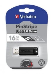 Verbatim Pinstripe 16GB black USB 3.0 fleš memorija black 49316 ( UFV49316 ) - Img 2