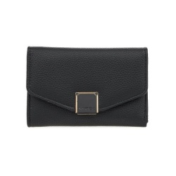 Verde Novčanik ženski manji sa elegantnom kopcom 1433, 15×3×10.5 cm crna ( 16NZV1433B )