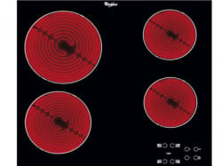 Whirlpool ugradna/ staklokeramička/4 zone/crna ugradna ploča ( AKT 8090/NE )  - Img 2