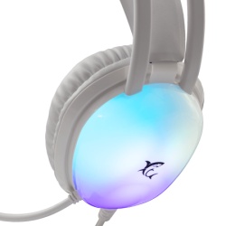 White Shark gh 2444 peacock white  headset-4