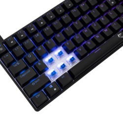 White Shark GK 005121 Hamachi Black  Mechanical RGB - US-4