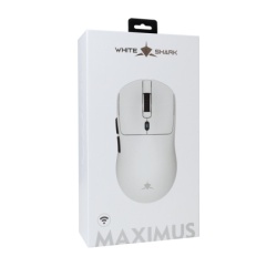 White Shark Premium GM 9010 Maximus  White Mouse-2