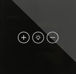Wi-fi touch dimmer crni (tuya) ( sd001 )
