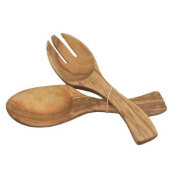 Wood holz set za salatu 2/1, dužina 23 cm ( A 27 ) maslina