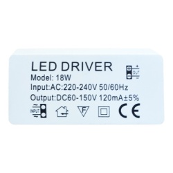 Xled 159458 led driver 18w input AC220-240V 50/60Hz Output DC60-150V 120mA+-5% -2