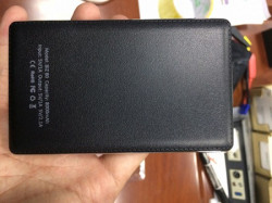 Xwave Dodatna baterija(backup) 8000mAh/1A + 2.1A/ 3kom USB/, USB&USB micro kabl ( Biz 80 black ) - Img 2