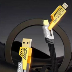Xwave univerzalni Kabl 65W 1m USB za brzo punjenje (usbA-usbC, usbC-usbC, usbA-Iphone, usbC-Iphone ) 214424-2