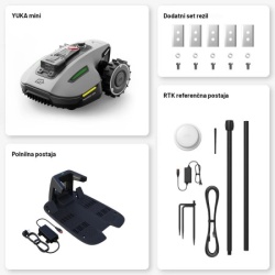Yuka mini  800 robotska kosilica-7