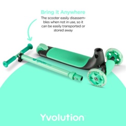 Yvolution yglider kiwi  trotinet zeleni  ( 101259 )-4