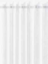 Zavesa 1x140x245 bela