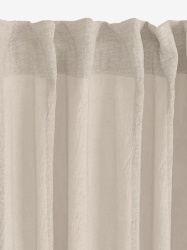 Zavesa 1x140x300 naborana toplo siva