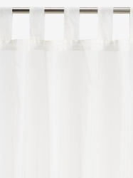 Zavesa 1x145x300 prljavo bela