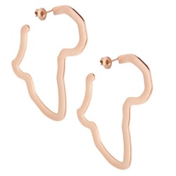 Ženske freelook roze zlatne mindjuše od hirurškog Čelika ( frj.3.5013.3 )