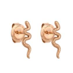 Ženske freelook roze zlatne mindjuše od hirurškog Čelika ( frj.3.5036.3 )