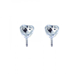 Ženske oliver weber heart small crystal srce minđuše sa swarovski belim kristalom ( 21008 ) - Img 4