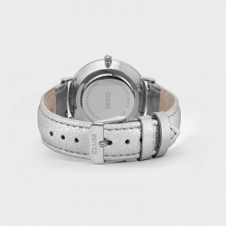 Ženski cluse la boheme beli srebrni ručni sat sa srebrnim kožnim kaišem ( cl18233 ) - Img 2