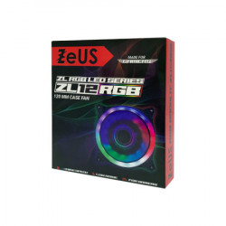 Zeus case cooler 120x120 single ring RGB - Img 2