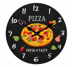 Zidni sat Pizza R30cm ( 203365 )