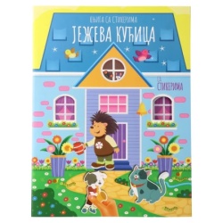 Agato sticky knjiga sa stikerima ježeva kućica ( 718204 )