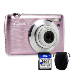 Agfa Photo DC8200 Digitalni foto aparat pink+16GB SD + torbica ( 073104 )