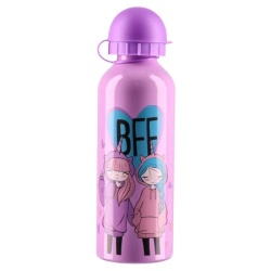 Alu flowy class flašica za vodu aluminijumska 500ml devojčica miks ( B2C06856 )