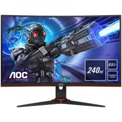 AOC LED C32G2ZE 32" gaming curved 240Hz (31.5", 16:9, 1920x1080, VA, Antiglare + 3H, 240Hz, 300 cdm˛, 4000:1, 1 ms, 2xHDMI, DP, Tilt, Frame - Img 1