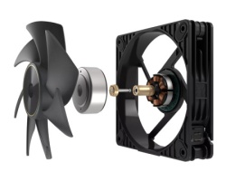 Asus Proart pf120 fan pwm black ventilator crni
