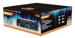 ATC AMP-401 2x100W, USB/SD/FM/MIC/EQ/Balance/ECHO/Deplay/Display/Bluetooth, 4-16 oma Audio pojacalo