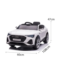 Audi E-Tron Sportback licencirani auto na akumulator 2213 beli