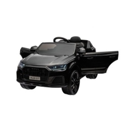 Audi Q7 Crni dečiji automobil na akumulator sa premium opremom ( 11365 )