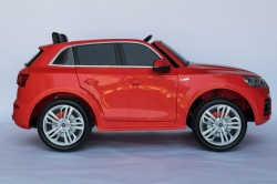 Auto Audi Q5 DVOSED Licencirani sa kožnim sedištem i mekim gumama - Crveni ( A Q5-2 ) - Img 2