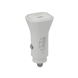 Auto punjac 25w type-c ulaz bez kabla beli ( A719 )