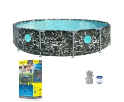 Avenli Frame Plus Round Clearview bazen 427x84cm - Img 3