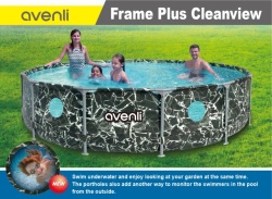 Avenli Frame Plus Round Clearview bazen 427x84cm - Img 9