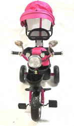 Babyland tricikl sa tendom i ručkom met.Y-TS5548 roze ( 066819 ) - Img 2