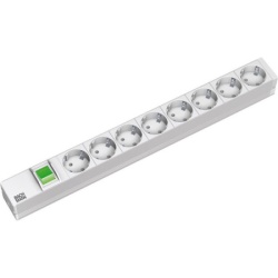 Bachmann PDU Basic ALU 19" 1U 8xšuko sa prekidačem,16A, kabl 2m ( 333.400 )
