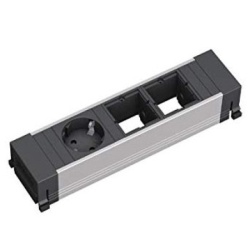 Bachmann POWER FRAME napojni modul 1xšuko + 2 x prazno mesto ( 916.001 )