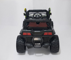BAGI 4x4 model 119A - Dečiji Auto na akumulator sa kožnim sedištem i mekim gumama - funkcija ljuljanja - Zeleni - Img 4