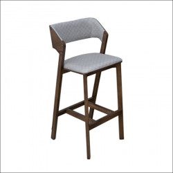 Barska stolica Toni Krem/Tamni orah 480x490x1080 mm ( 776-004 ) - Img 1