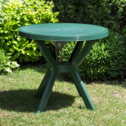 Baštenski sto plastični fi 70cm okrugli ( 17469 )
