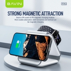 Bavin bežični punjač 3u1 Magnetic bela ( 90046 )-4