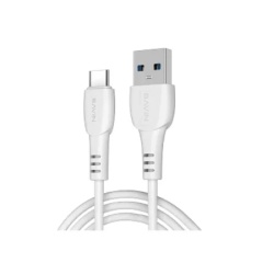 Bavin kabl Usb A/TypeC 1,0m bela ( 90120 )-1