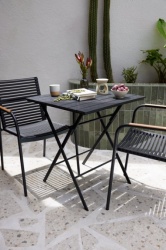 Bistro stočić 65x65 crna -6