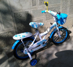 BMX bicikl Blue Flower 16" - belo plavi - Img 2