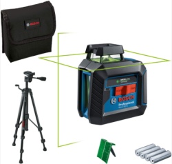Bosch GLL 2-20 G samonivelišući linijski laser 360° + tašna + stativ - zeleni zrak, 0601065001 ( 0601065001 )