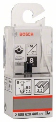 Bosch Glodalo četvrtinskog štapa 8 mm, R1 3,2 mm, D 9,5 mm, L 10,2 mm, G 41 mm ( 2608628405 )-2