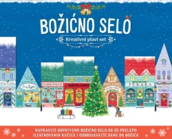 Božićno selo – kreativni plavi set ( 29638 )