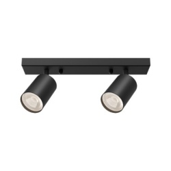 Braytron crna spot lampa 2xGU10 ( BH04-00821 )