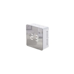 Camry cr1150w budilnik usb 8.3x8.3x3.5 cm beli