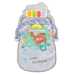 Cangaroo 368 Podloga za igru bear grey ( CAN0083 ) -3